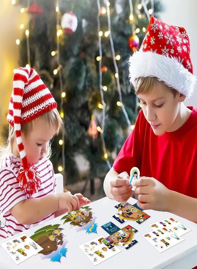 JUESMOS 24PCS Make a Nativity Scene Stickers for Kids 2025 Religious Nativity Sticker Crafts School Classroom Christmas Activities for Kids Funny Paper Crafts for Christmas Party Decorations - Image 5